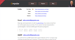 Desktop Screenshot of grepular.com